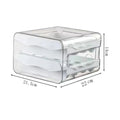 2-Layer Drawer-Style Egg Storage Box